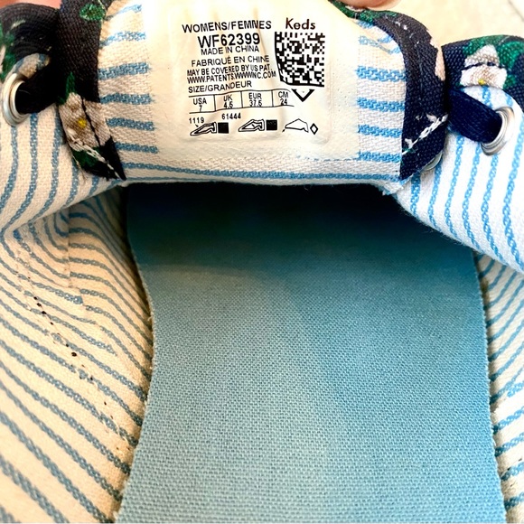 Draper James x Keds Shoes in Navy Floral Size 7 - Picture 9 of 10